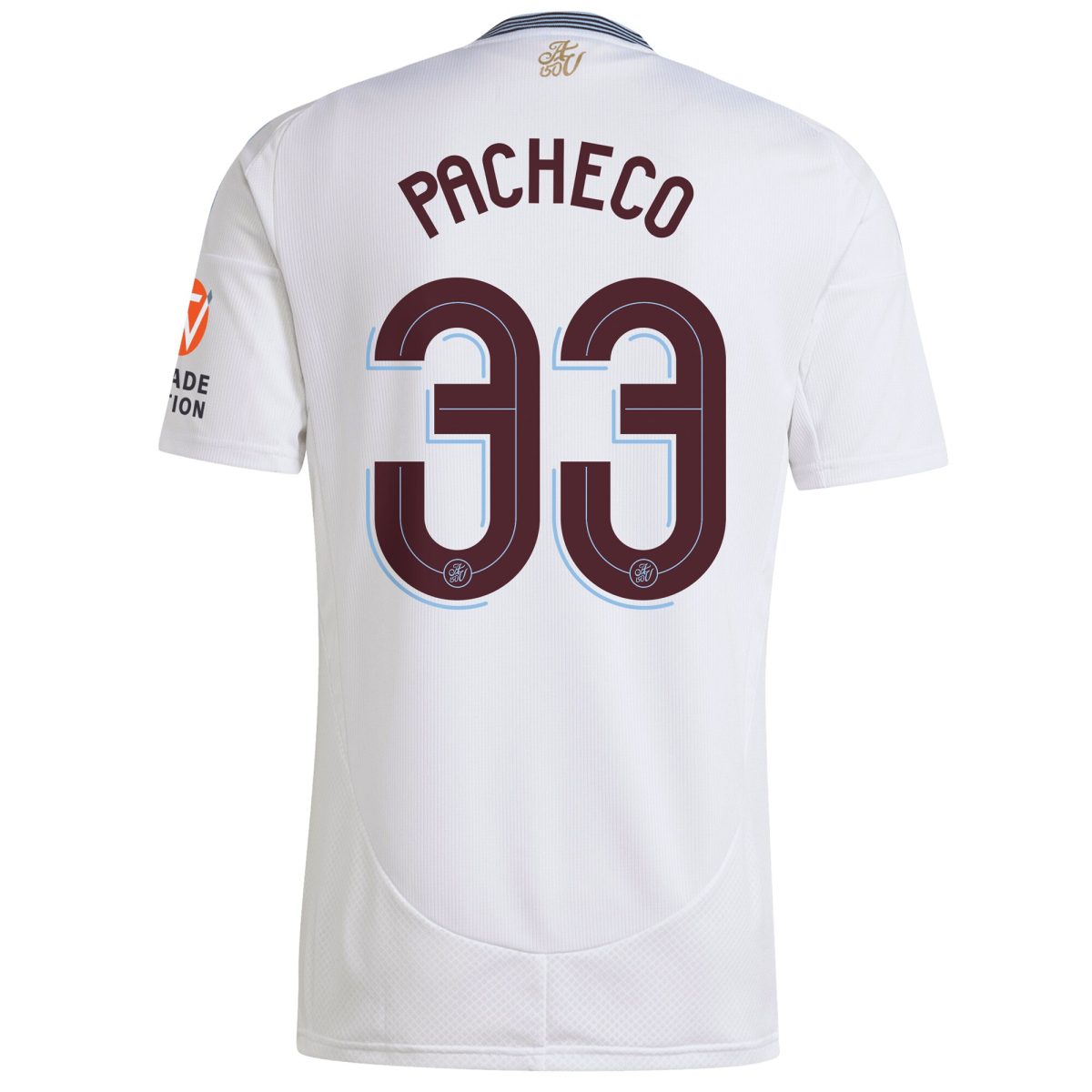 aston villa adidas away shirt 2024-25 with pacheco 33 cup printing Collection | Official Aston Villa Kits for Fans