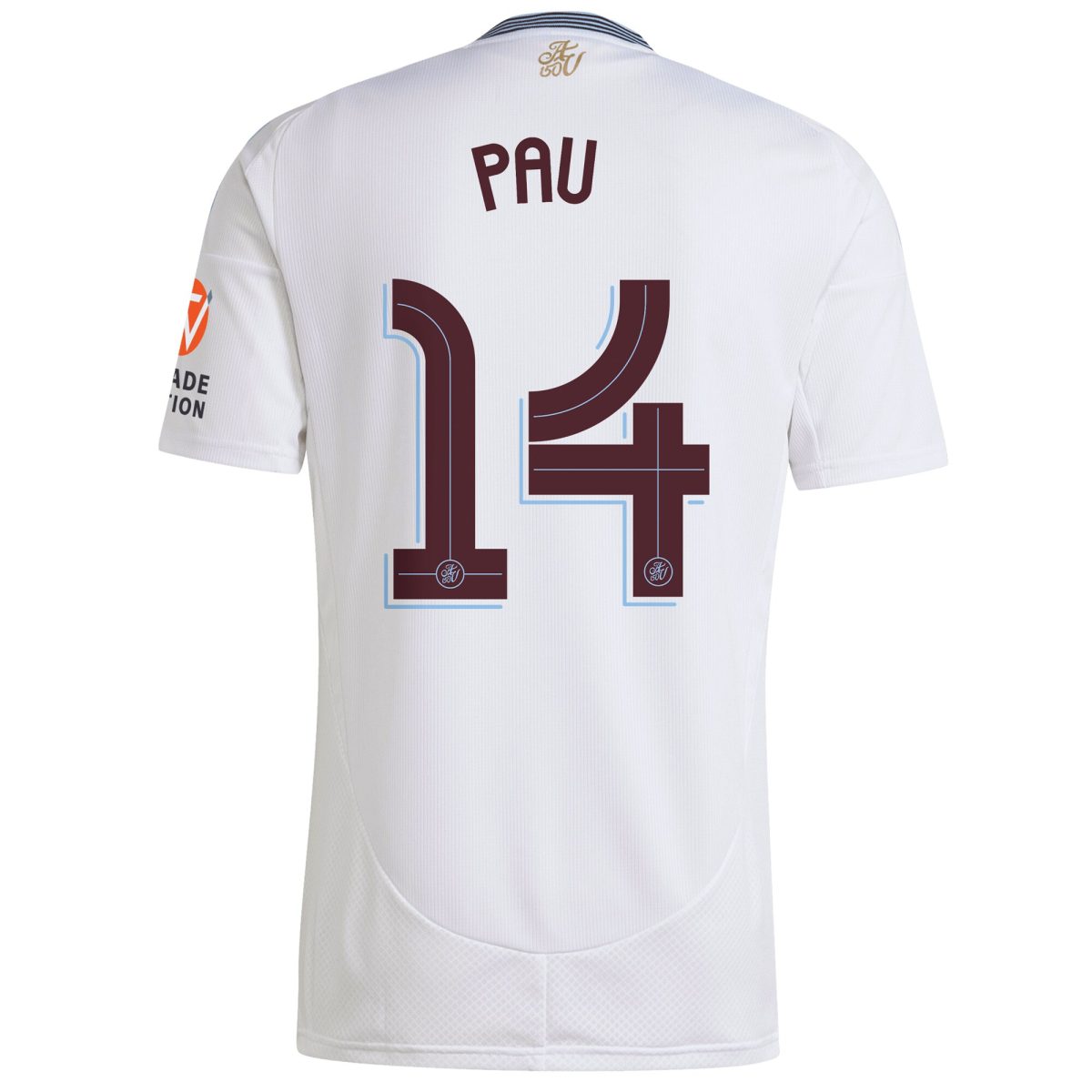 aston villa adidas away shirt 2024-25 with pau 14 cup printing Collection | Official Aston Villa Kits for Fans