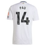 aston villa adidas away shirt 2024-25 with pau 14 printing Collection | Official Aston Villa Kits for Fans
