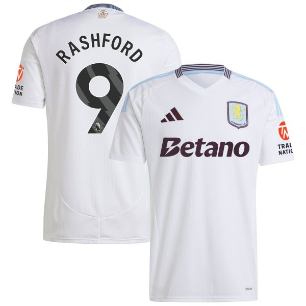aston villa adidas away shirt 2024-25 with rashford 9 printing Collection | Official Aston Villa Kits for Fans