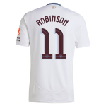 aston villa adidas away shirt 2024-25 with robinson 11 cup printing Collection | Official Aston Villa Kits for Fans