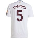 aston villa adidas away shirt 2024-25 with staniforth 5 cup printing Collection | Official Aston Villa Kits for Fans