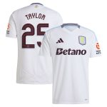 aston villa adidas away shirt 2024-25 with taylor 25 cup printing Collection | Official Aston Villa Kits for Fans