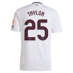 aston villa adidas away shirt 2024-25 with taylor 25 cup printing Collection | Official Aston Villa Kits for Fans