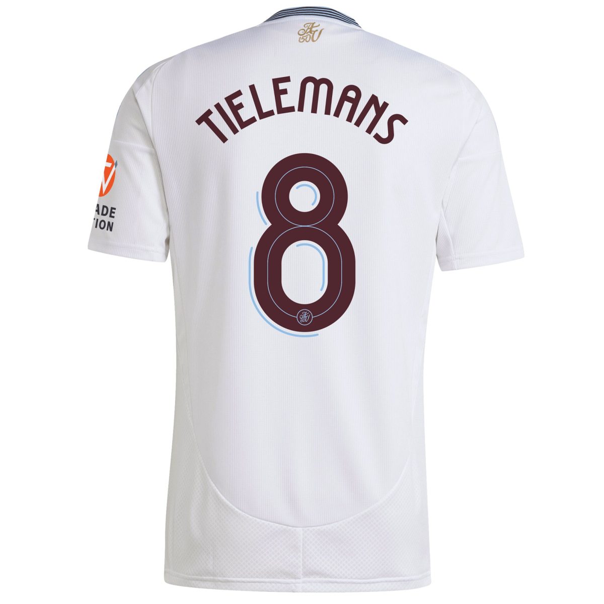 aston villa adidas away shirt 2024-25 with tielemans 8 cup printing Collection | Official Aston Villa Kits for Fans