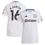 aston villa adidas away shirt 2024-25 – womens with a.garcía 16 printing Collection | Official Aston Villa Kits for Fans
