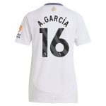 aston villa adidas away shirt 2024-25 – womens with a.garcía 16 printing Collection | Official Aston Villa Kits for Fans