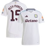 aston villa adidas away shirt 2024-25 – womens with alex moreno 15 cup printing Collection | Official Aston Villa Kits for Fans