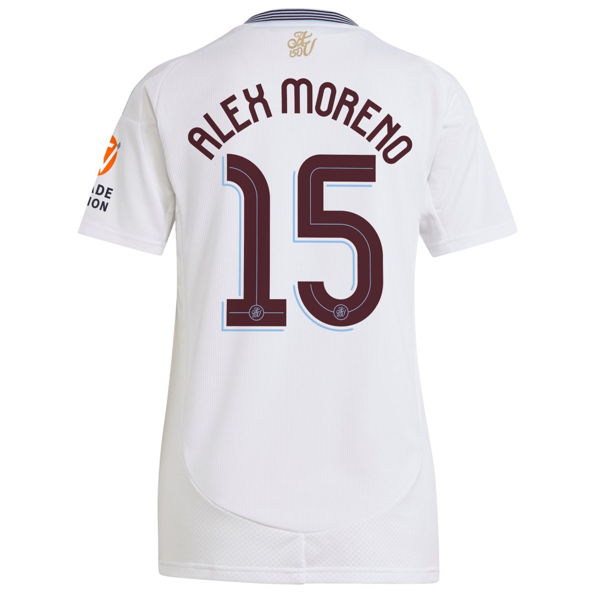 aston villa adidas away shirt 2024-25 – womens with alex moreno 15 cup printing Collection | Official Aston Villa Kits for Fans
