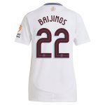 aston villa adidas away shirt 2024-25 – womens with baijings 22 cup printing Collection | Official Aston Villa Kits for Fans