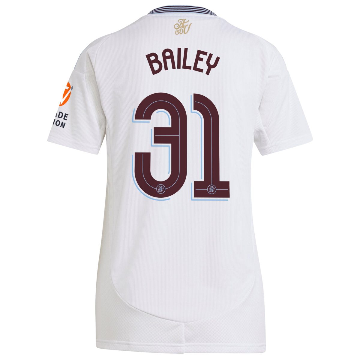 aston villa adidas away shirt 2024-25 – womens with bailey 31 cup printing Collection | Official Aston Villa Kits for Fans