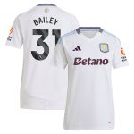aston villa adidas away shirt 2024-25 – womens with bailey 31 printing Collection | Official Aston Villa Kits for Fans