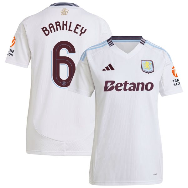 aston villa adidas away shirt 2024-25 – womens with barkley 6 cup printing Collection | Official Aston Villa Kits for Fans