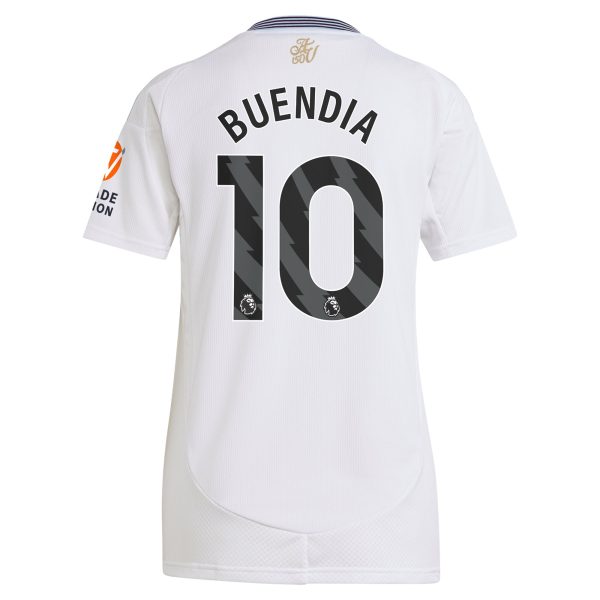 aston villa adidas away shirt 2024-25 – womens with buendia 10 printing Collection | Official Aston Villa Kits for Fans