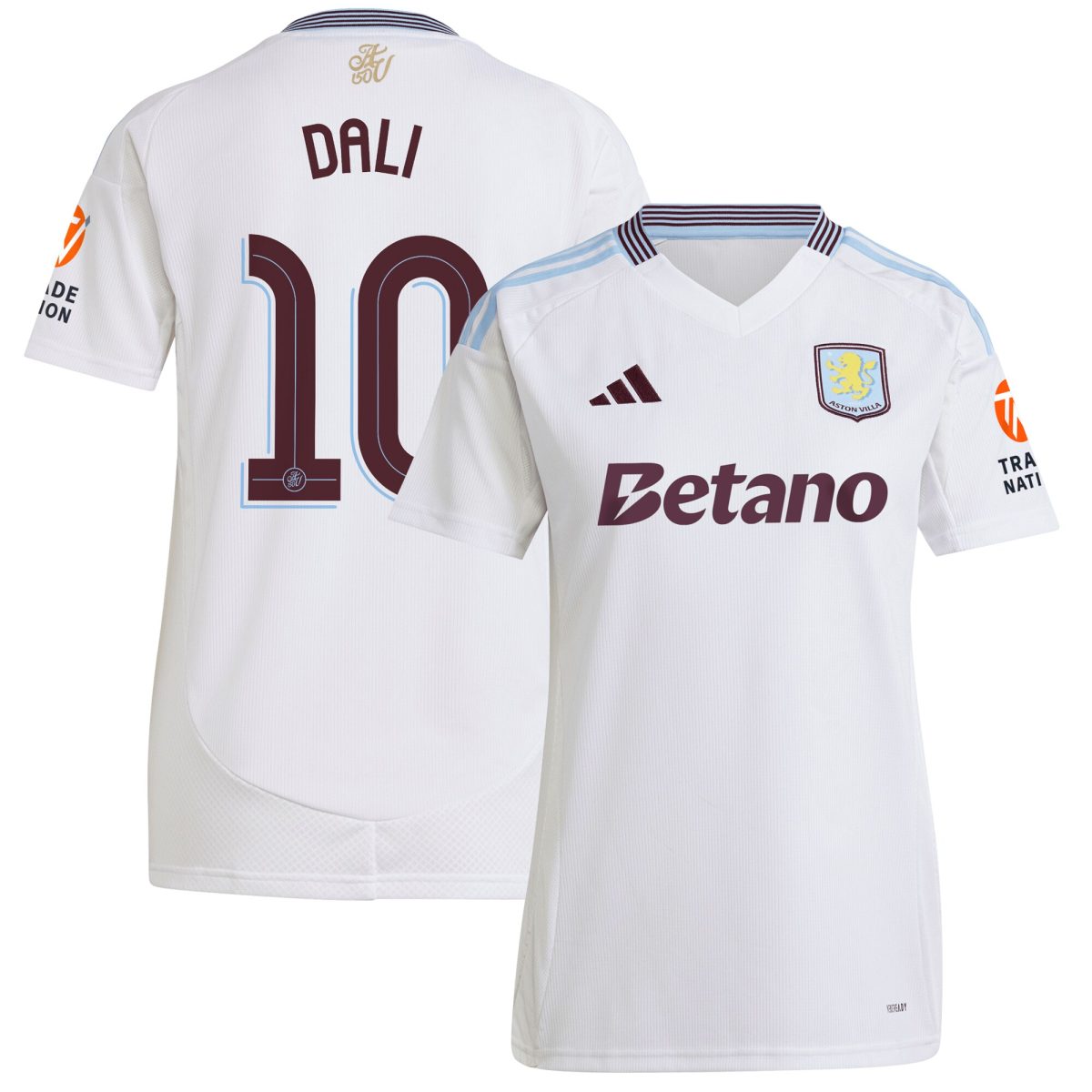 aston villa adidas away shirt 2024-25 – womens with dali 10 cup printing Collection | Official Aston Villa Kits for Fans