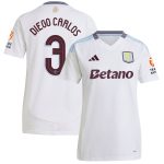 aston villa adidas away shirt 2024-25 – womens with diego carlos 3 cup printing Collection | Official Aston Villa Kits for Fans