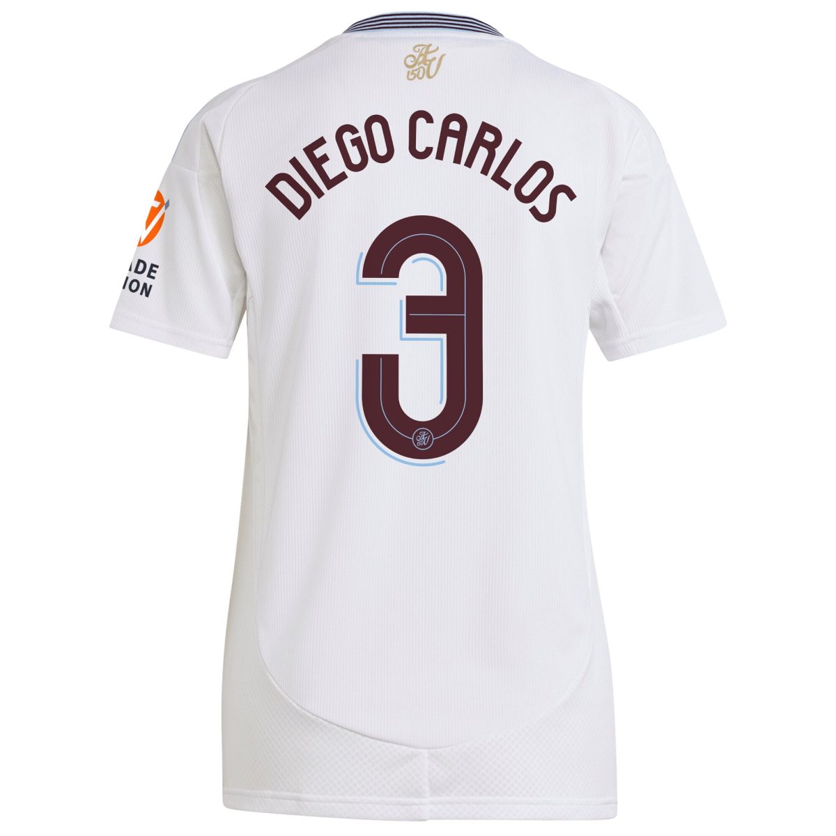 aston villa adidas away shirt 2024-25 – womens with diego carlos 3 cup printing Collection | Official Aston Villa Kits for Fans
