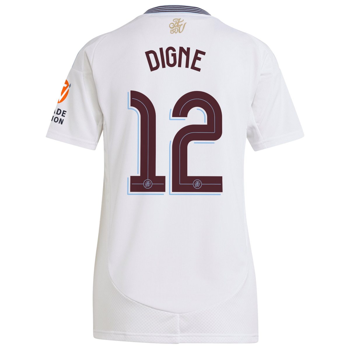 aston villa adidas away shirt 2024-25 – womens with digne 12 cup printing Collection | Official Aston Villa Kits for Fans