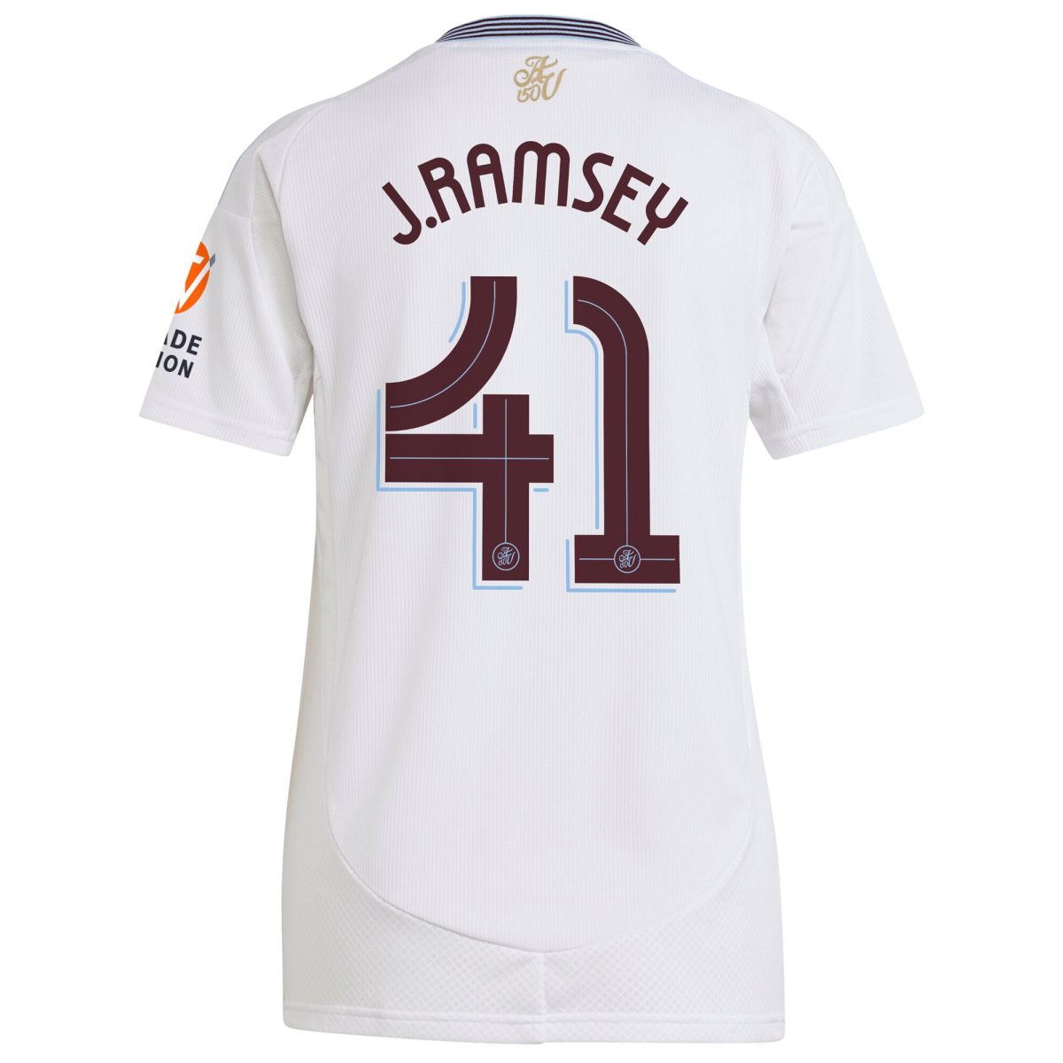 aston villa adidas away shirt 2024-25 – womens with j. ramsey 41 cup printing Collection | Official Aston Villa Kits for Fans