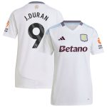 aston villa adidas away shirt 2024-25 – womens with j.duran 9 printing Collection | Official Aston Villa Kits for Fans