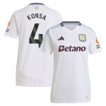 aston villa adidas away shirt 2024-25 – womens with konsa 4 printing Collection | Official Aston Villa Kits for Fans