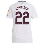 aston villa adidas away shirt 2024-25 – womens with maatsen 22 cup printing Collection | Official Aston Villa Kits for Fans