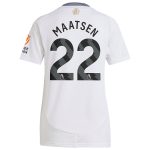 aston villa adidas away shirt 2024-25 – womens with maatsen 22 printing Collection | Official Aston Villa Kits for Fans
