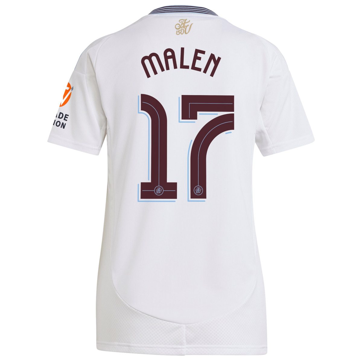 aston villa adidas away shirt 2024-25 – womens with malen 17 cup printing Collection | Official Aston Villa Kits for Fans
