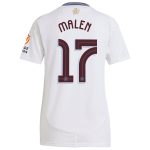 aston villa adidas away shirt 2024-25 – womens with malen 17 cup printing Collection | Official Aston Villa Kits for Fans