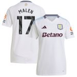 aston villa adidas away shirt 2024-25 – womens with malen 17 printing Collection | Official Aston Villa Kits for Fans
