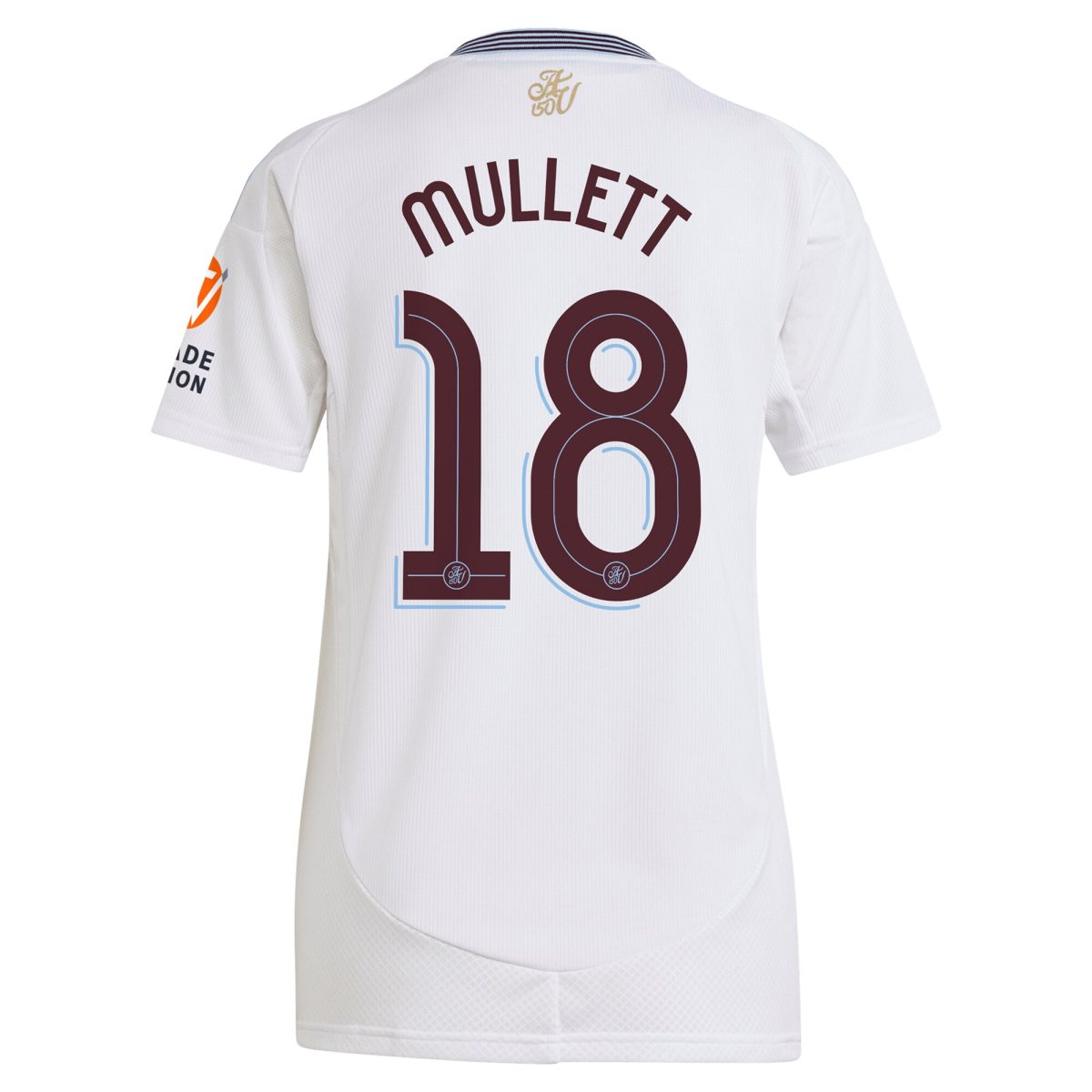 aston villa adidas away shirt 2024-25 – womens with mullett 18 cup printing Collection | Official Aston Villa Kits for Fans