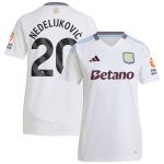 aston villa adidas away shirt 2024-25 – womens with nedeljković 20 printing Collection | Official Aston Villa Kits for Fans