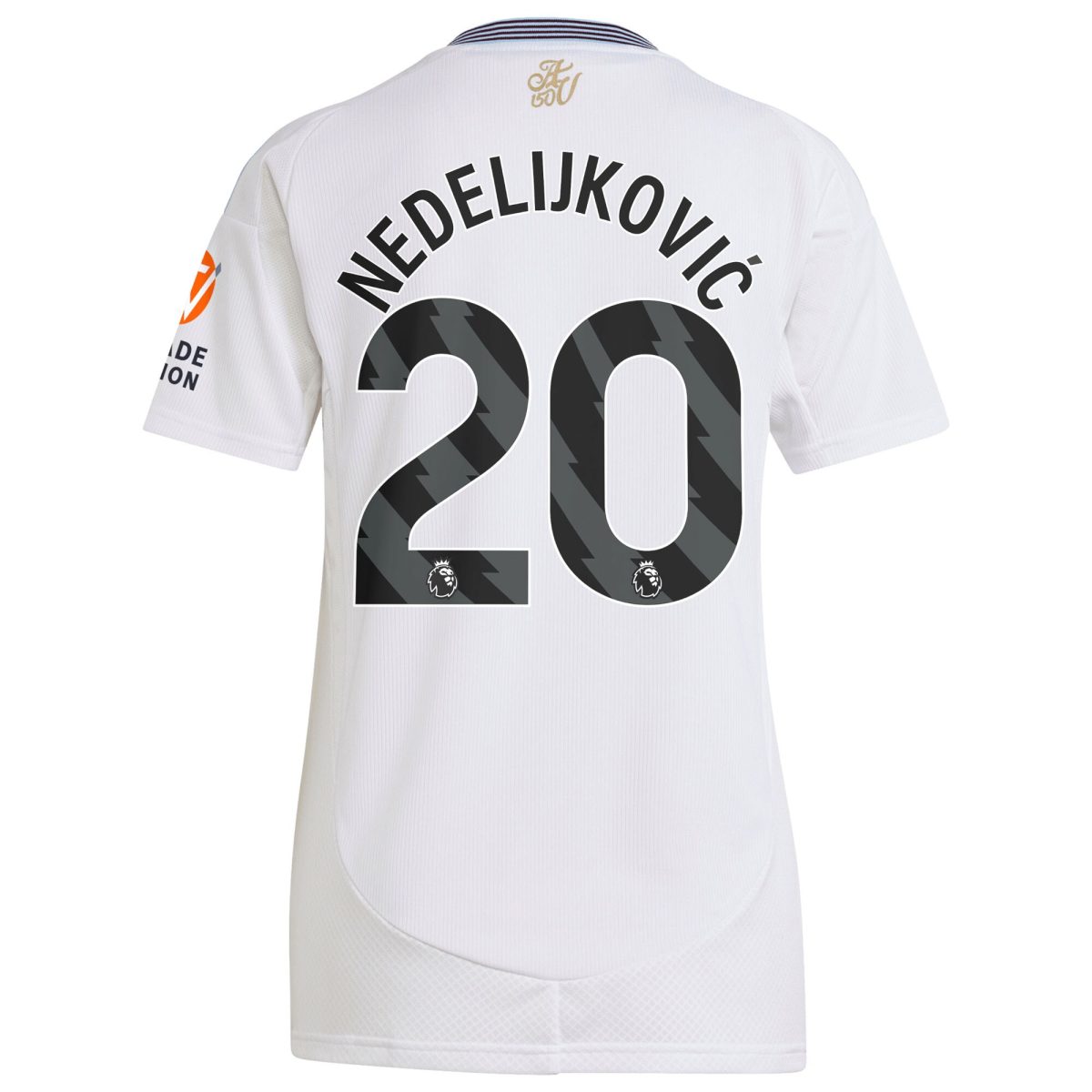 aston villa adidas away shirt 2024-25 – womens with nedeljković 20 printing Collection | Official Aston Villa Kits for Fans