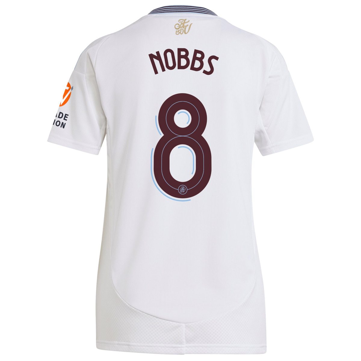 aston villa adidas away shirt 2024-25 – womens with nobbs 8 cup printing Collection | Official Aston Villa Kits for Fans