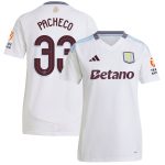 aston villa adidas away shirt 2024-25 – womens with pacheco 33 cup printing Collection | Official Aston Villa Kits for Fans