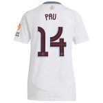 aston villa adidas away shirt 2024-25 – womens with pau 14 cup printing Collection | Official Aston Villa Kits for Fans