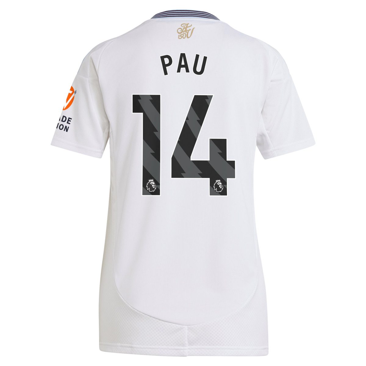 aston villa adidas away shirt 2024-25 – womens with pau 14 printing Collection | Official Aston Villa Kits for Fans