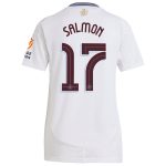 aston villa adidas away shirt 2024-25 – womens with salmon 17 cup printing Collection | Official Aston Villa Kits for Fans