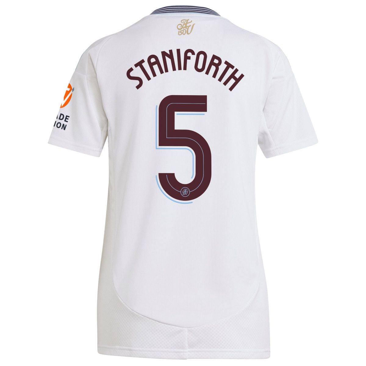 aston villa adidas away shirt 2024-25 – womens with staniforth 5 cup printing Collection | Official Aston Villa Kits for Fans