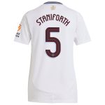 aston villa adidas away shirt 2024-25 – womens with staniforth 5 cup printing Collection | Official Aston Villa Kits for Fans