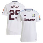 aston villa adidas away shirt 2024-25 – womens with taylor 25 cup printing Collection | Official Aston Villa Kits for Fans