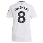 aston villa adidas away shirt 2024-25 – womens with tielemans 8 printing Collection | Official Aston Villa Kits for Fans