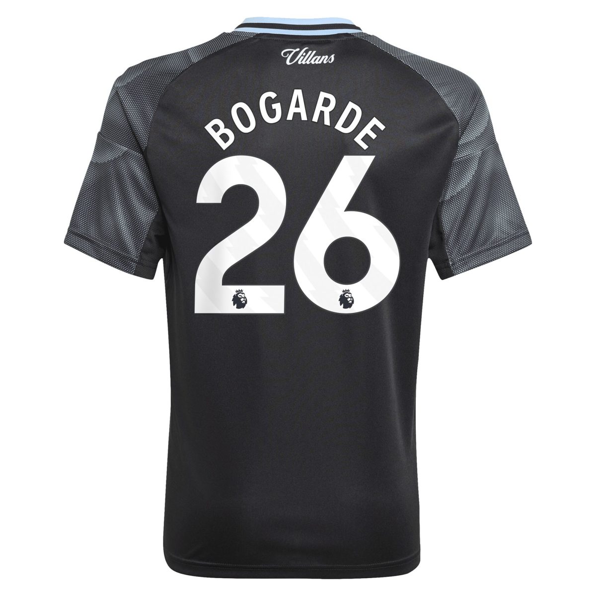 aston villa adidas away shirt 2025-26 – kids with bogarde 26 printing Collection | Official Aston Villa Kits for Fans