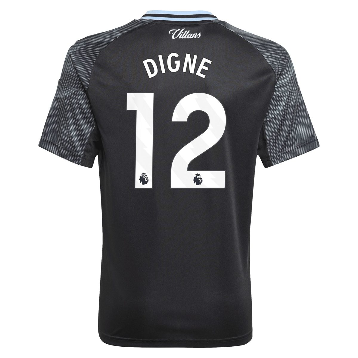 aston villa adidas away shirt 2025-26 – kids with digne 12 printing Collection | Official Aston Villa Kits for Fans