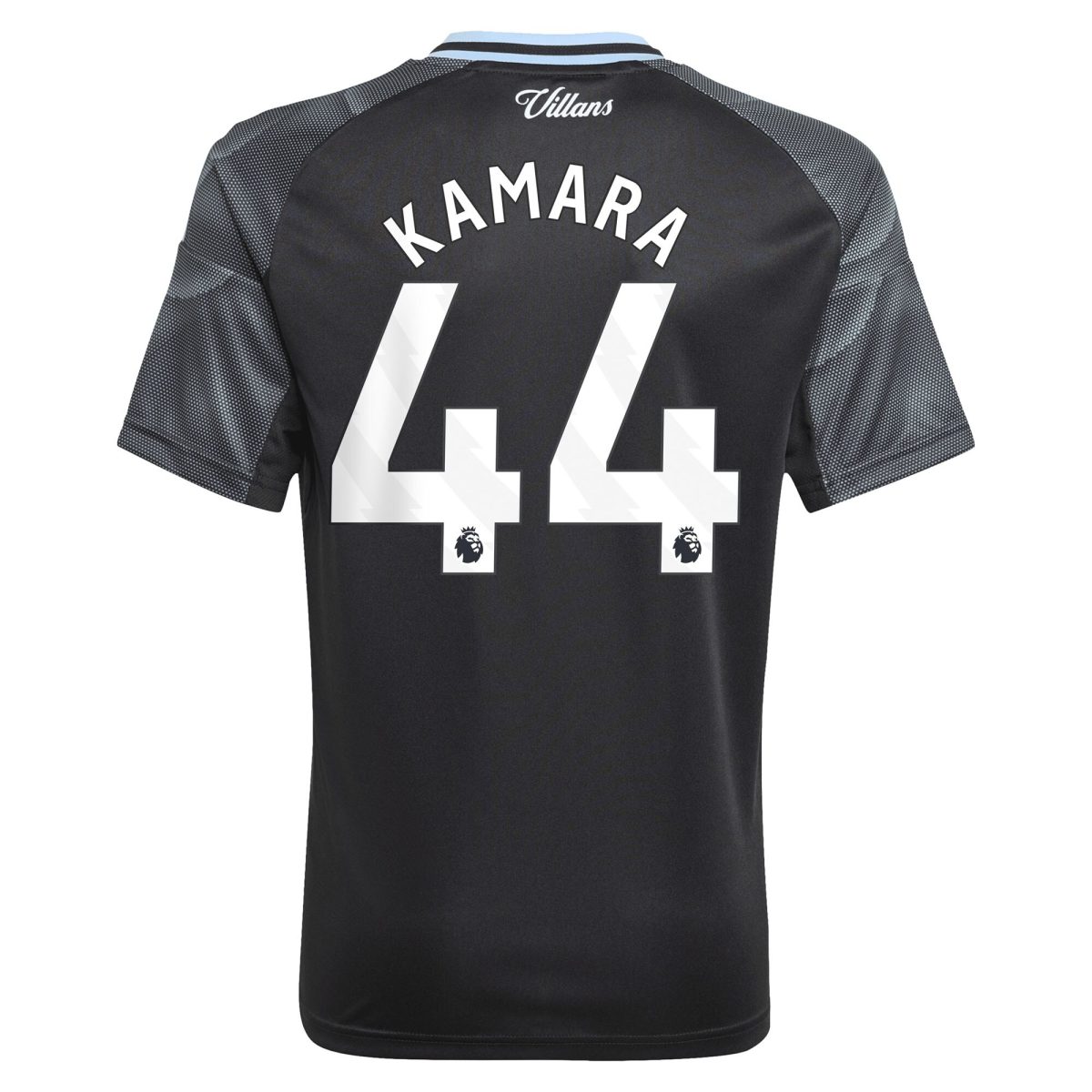 aston villa adidas away shirt 2025-26 – kids with kamara 44 printing Collection | Official Aston Villa Kits for Fans