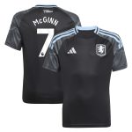 aston villa adidas away shirt 2025-26 – kids with mcginn 7 printing Collection | Official Aston Villa Kits for Fans
