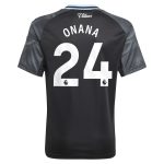 aston villa adidas away shirt 2025-26 – kids with onana 24 printing Collection | Official Aston Villa Kits for Fans