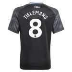 aston villa adidas away shirt 2025-26 – kids with tielemans 8 printing Collection | Official Aston Villa Kits for Fans
