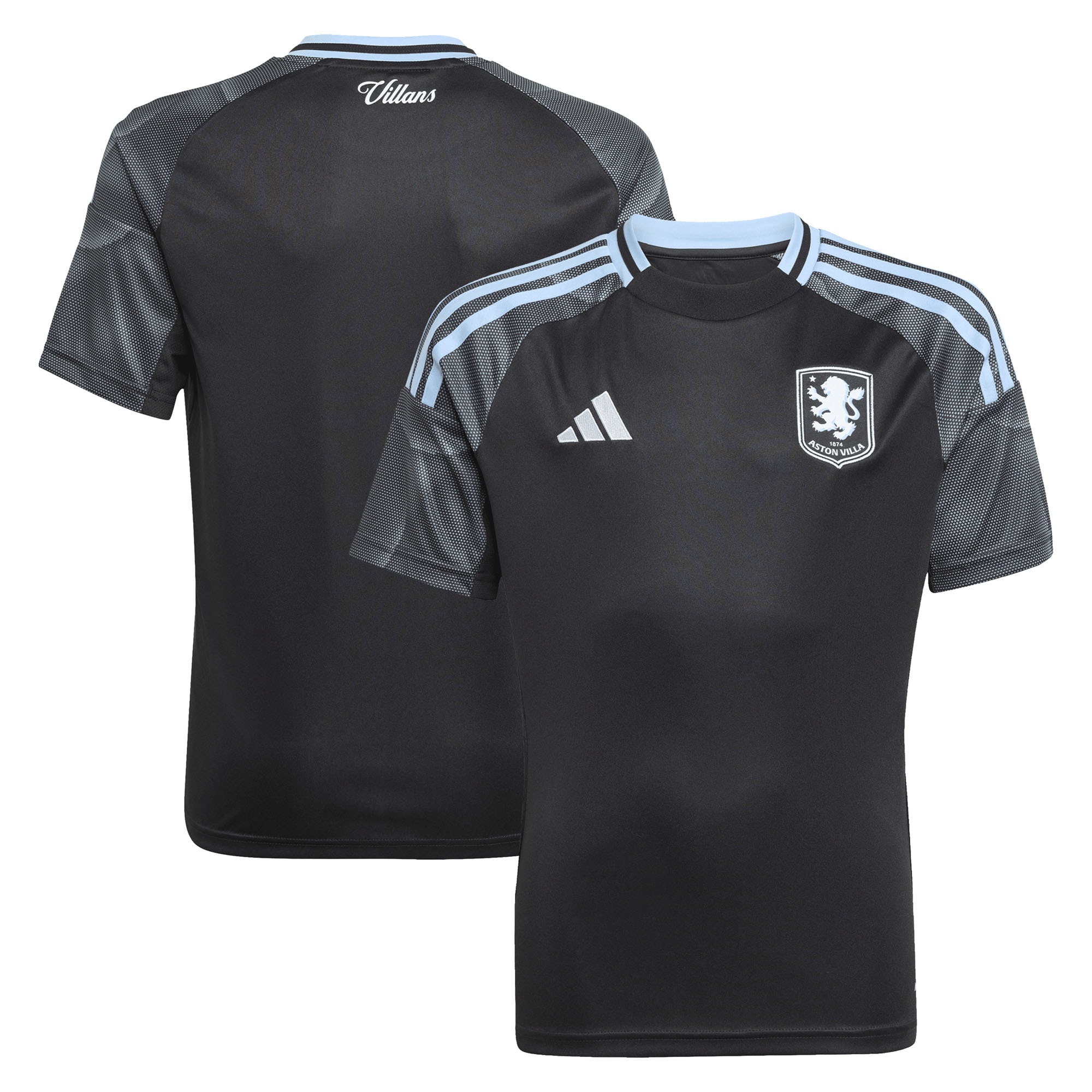 aston villa adidas away shirt 2025-26 – kids Collection | Official Aston Villa Kits for Fans