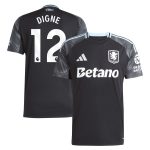 aston villa adidas away shirt 2025-26 with digne 12 printing Collection | Official Aston Villa Kits for Fans